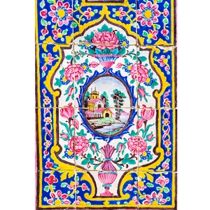 تابلو کاشی کاری